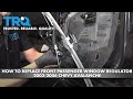 How to Replace Front Passenger Window Regulator 2002-06 Chevy Avalanche