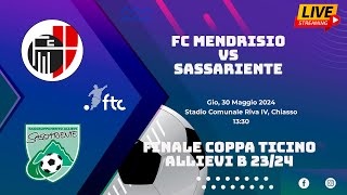 FC Mendrisio VS Sassariente (Finale Coppa Ticino Allievi B 23/24)