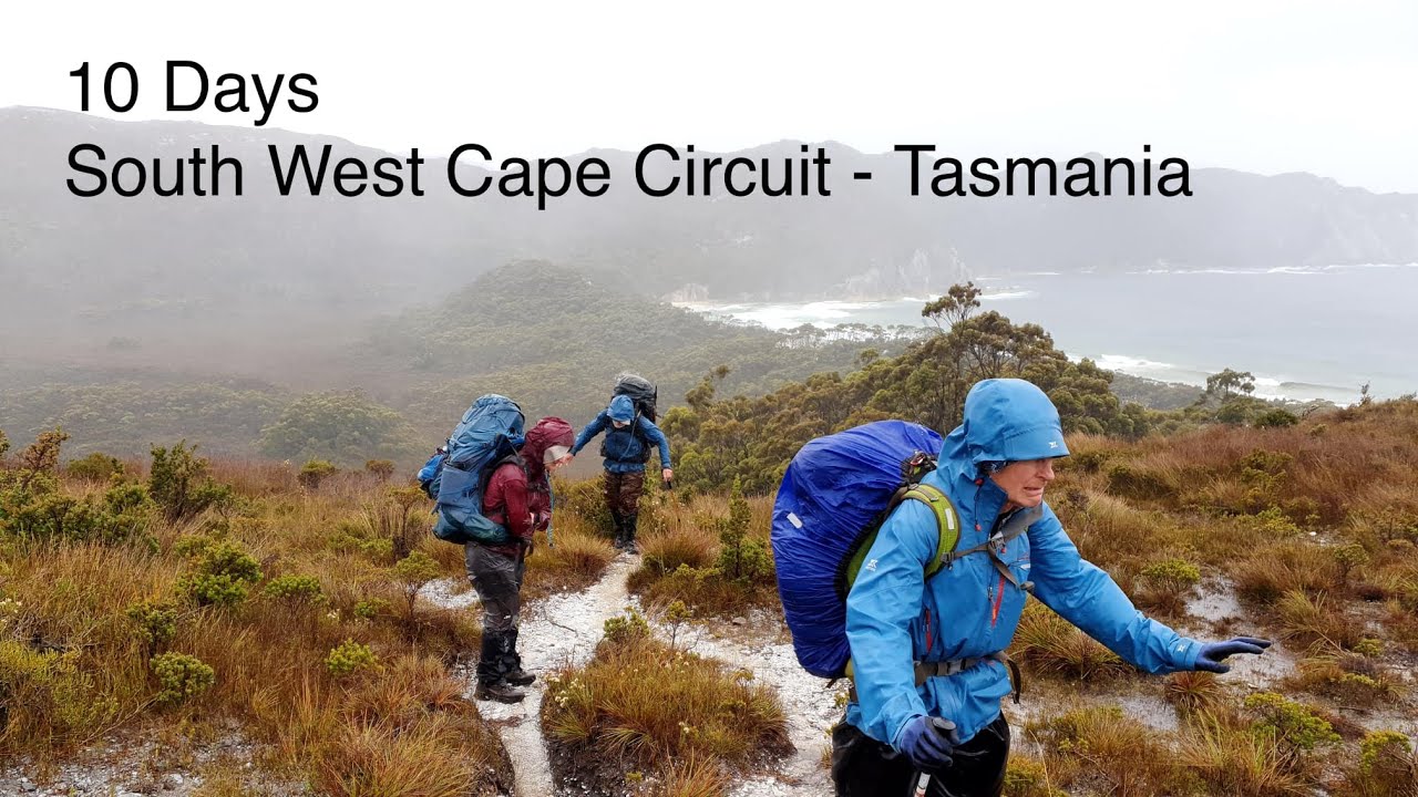10 Days - Hiking the South West Cape circuit, Tasmania in January 2021