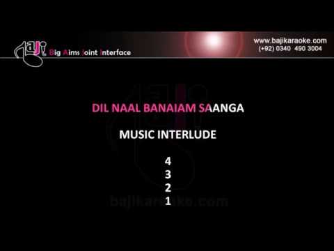 Chola Boski Da - Video Karaoke - Zeeshan Rokri - By Baji Karaoke