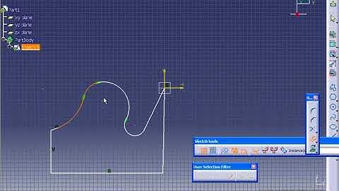 16 Offset Sketch || CATIA V5 Tutorial