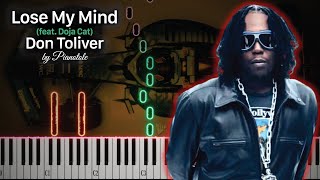 Download Lagu Don Toliver - Lose My Mind (feat. Doja Cat) | Created by PianoTOLE (Piano Tutorial) MP3 Download Lagu Don Toliver - Lose My Mind (feat. Doja Cat) | Created by PianoTOLE (Piano Tutorial) MP3