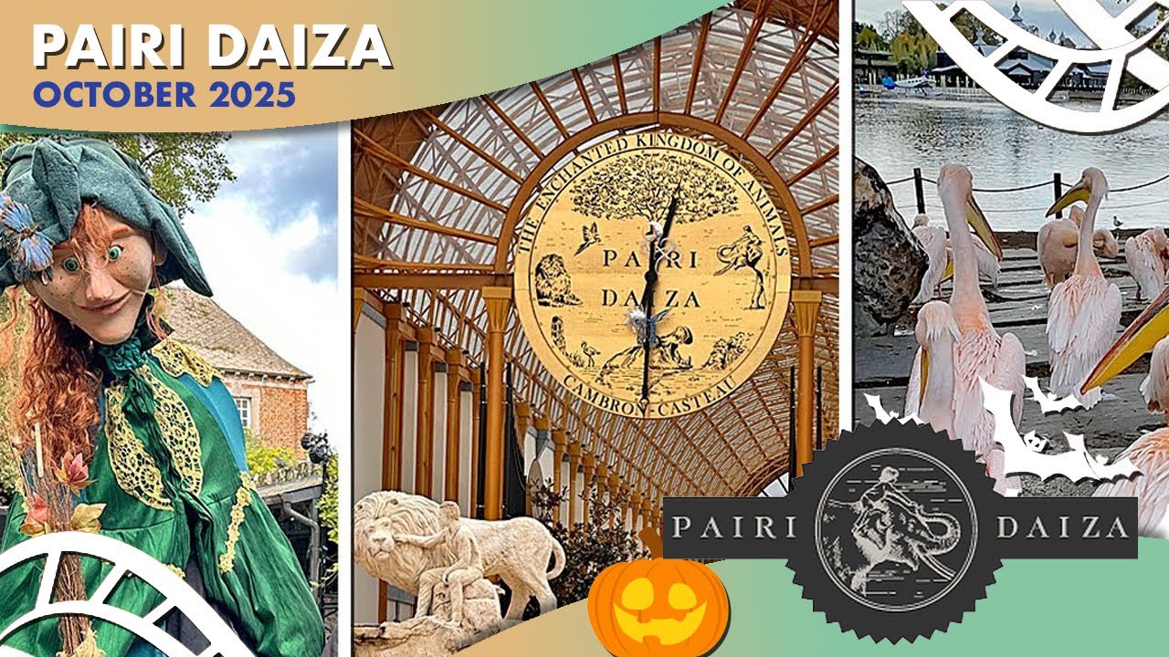 🎃 Pairi Daiza Halloween 2025 | Spooky Magic in October 🍂👻