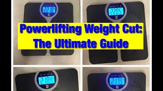 How To "Gut Cut" For A 2 Hour Weigh-In