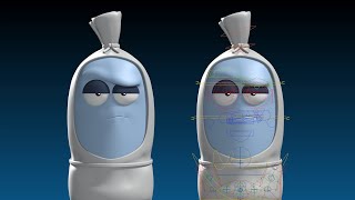POCA The Pocong Ghost | Pocong lucu | spooky funny animated cartoon | Blender Animation screenshot 1