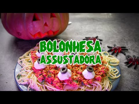 Bolonhesa Assustadora | Melhor Receita de Halloween