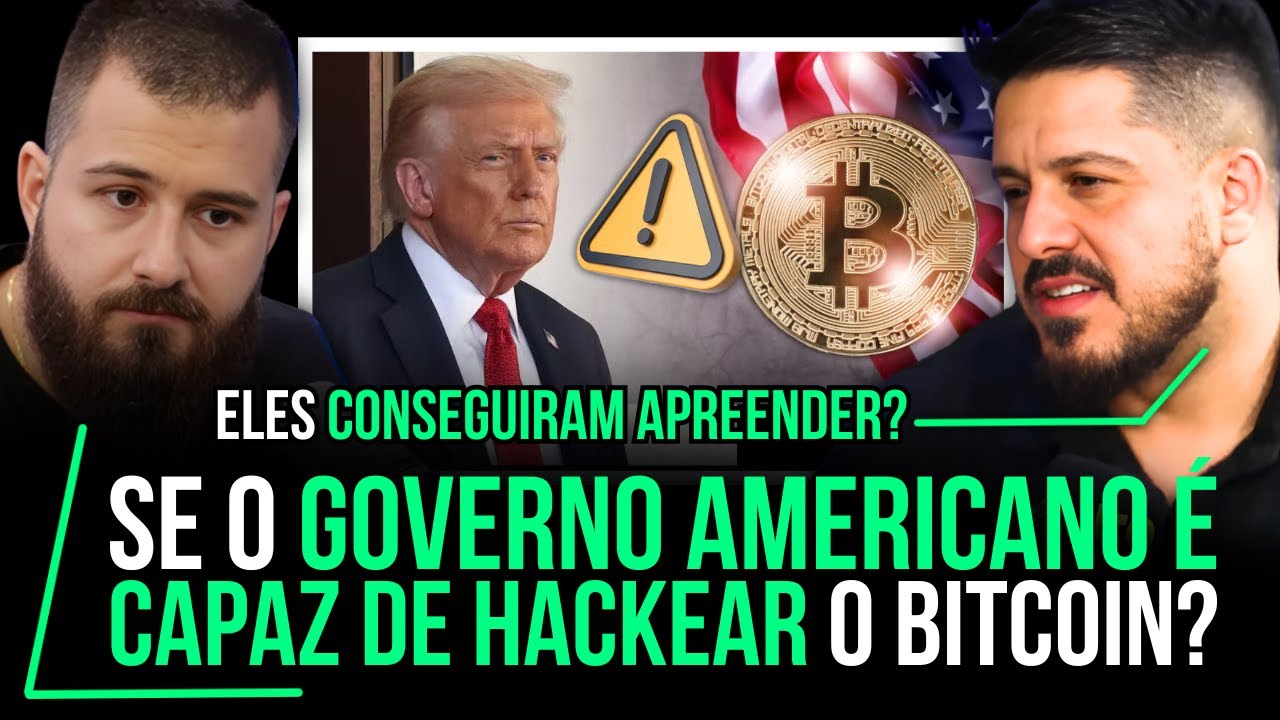 🚨 GOVERNO AMERICANO consegue HACKEAR O BITCOIN? 🚨 Com Marcello Paz e Luan  Onofre no Tubacast