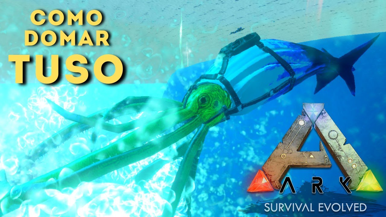 Tame A Tuso ARK Survival Evolved Móbile domando lula , - YouTube