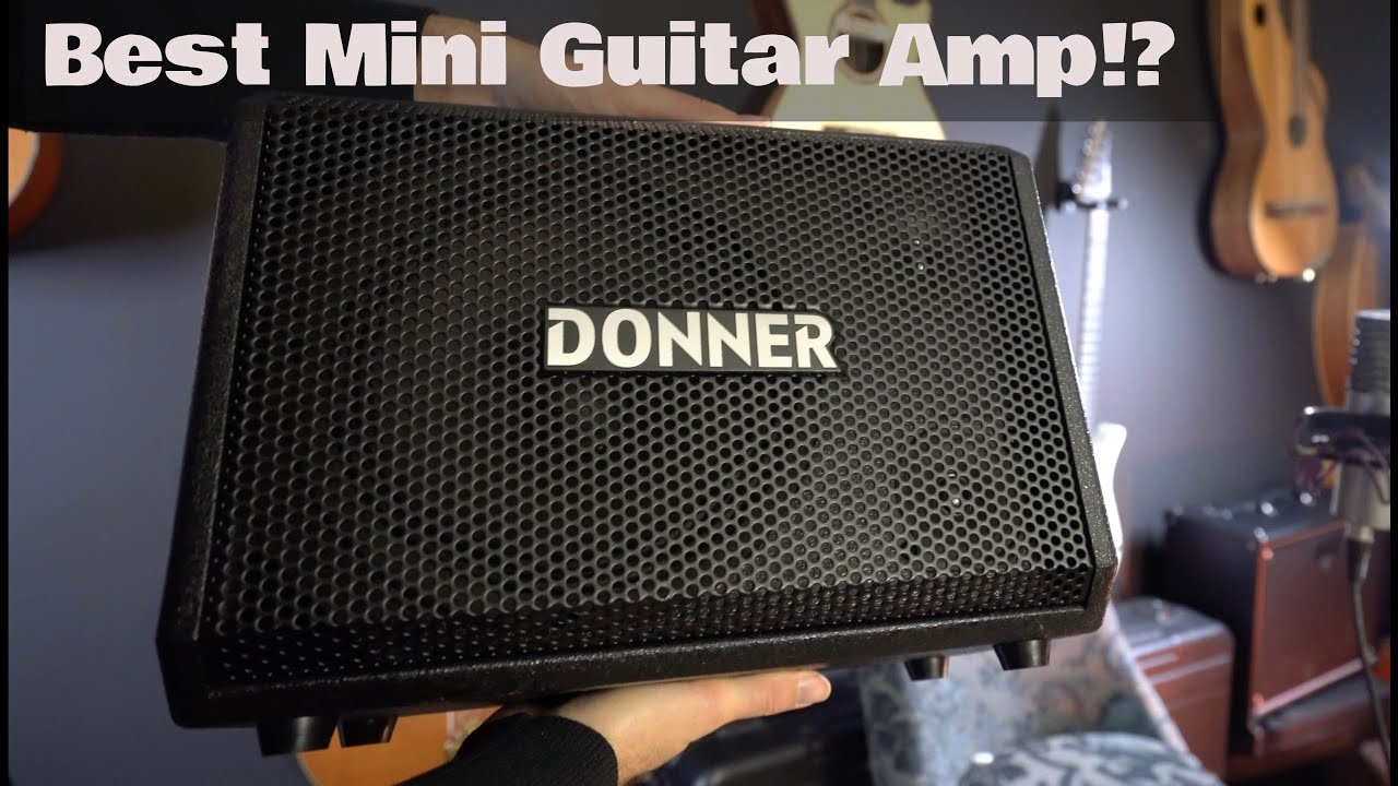 Идеальный усилитель для уличных выступлений - Donner MT-1 (легкий - 300 Вт)