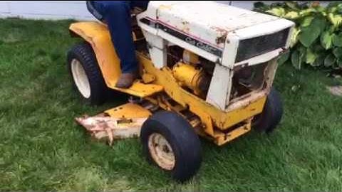 International Cub Cadet Riding Lawn Mower 129 Hydrostatic  Kohler 12 Hp Engine Electric Start 42" D