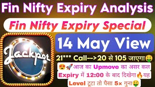 Finnifty Expiry Day Zero To Hero Strategy |Finnifty Expiry & Finnifty Prediction For Tomorrow 14 May