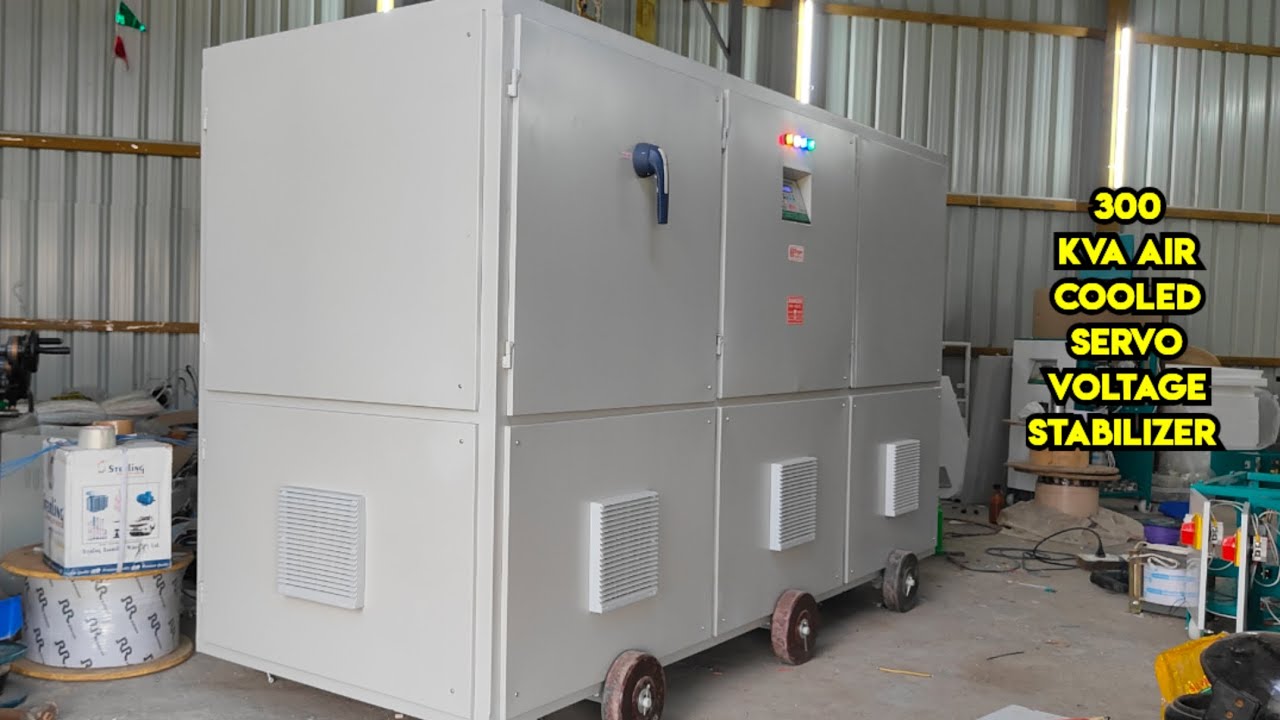 300 KVA Air Cooled Three Phase Servo Voltage Stabilizer | Orgon Electric | PH 6381547677
