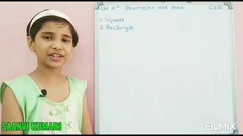 CBSE 4th Standard | Perimeter and Area (Part II)
