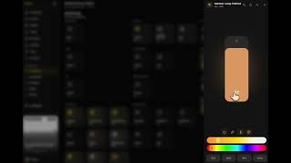 Preview new Home Assistant dashboard - Light control sidebar