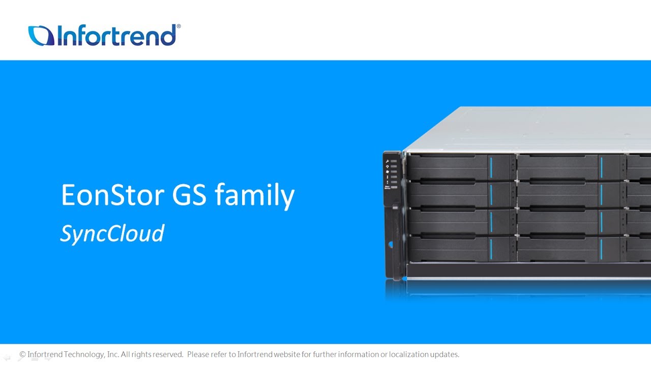 EonStor GS - SyncCloud