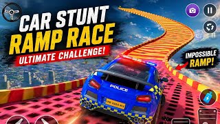 Crazy Car Stunts on Mega Ramp 😱 | Extreme Driving Game | Car Stunt Ramp Race Ultimate Challenge  screenshot 4