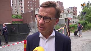 Ulf Kristersson vill se tuffare straff mot kriminella