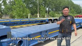 Detachable Head, Extendable from 7 m to 11 m, with 150-Ton Capacity: Built for Machine Transport!