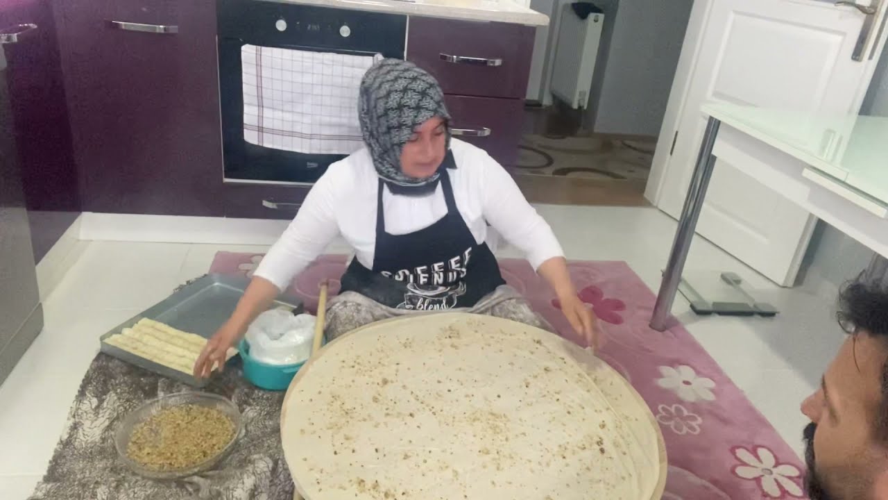 El AÇMASI BURMA BAKLAVA ‼️TAM ÖLÇÜSÜYLE BEĞENİ REKORU KIRAN BAKLAVA😋pratikyemektarifi #baklava💯