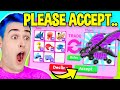 Trading EVERY *MEGA OCEAN EGG PET* In Adopt Me AT ONCE!! MEGA SHADOW DRAGON Rich Trades (Roblox)