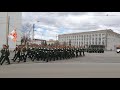 Репетиция парада Победы к 9 мая площадь Советов 2 часть Улан-удэ