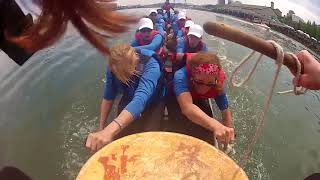 Drummer's view  Metro Parks Tacoma's dragon boat race at Rainier Dragon Boat Festival 2018