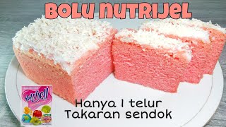 Bolu kukus nutrijel , super lembut tanpa mixer cuma di aduk aja