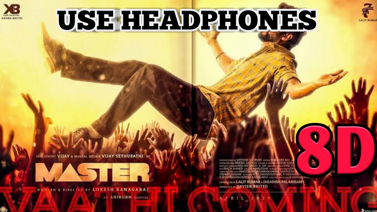 Master - Vaathi Coming [8D AUDIO]|Thalapathy Vijay| Anirudh Ravichander| 8D Kingdom