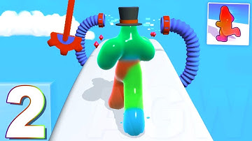 Blob Runner 3D Gameplay, Levels 21 - 40 Completed (Android/iOS)