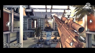 Modern combat 4-Gun reload animation