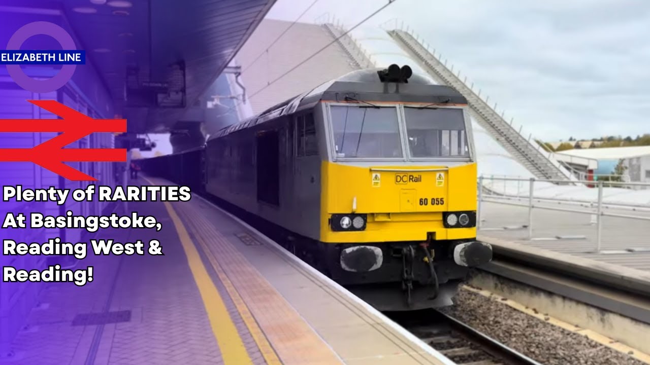 Basingstoke to Reading, Non-Stop Action, Plenty of Rarities, a Party of Locomotives!