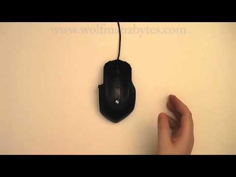 Microsoft Sidewinder X5 Gaming Mouse.