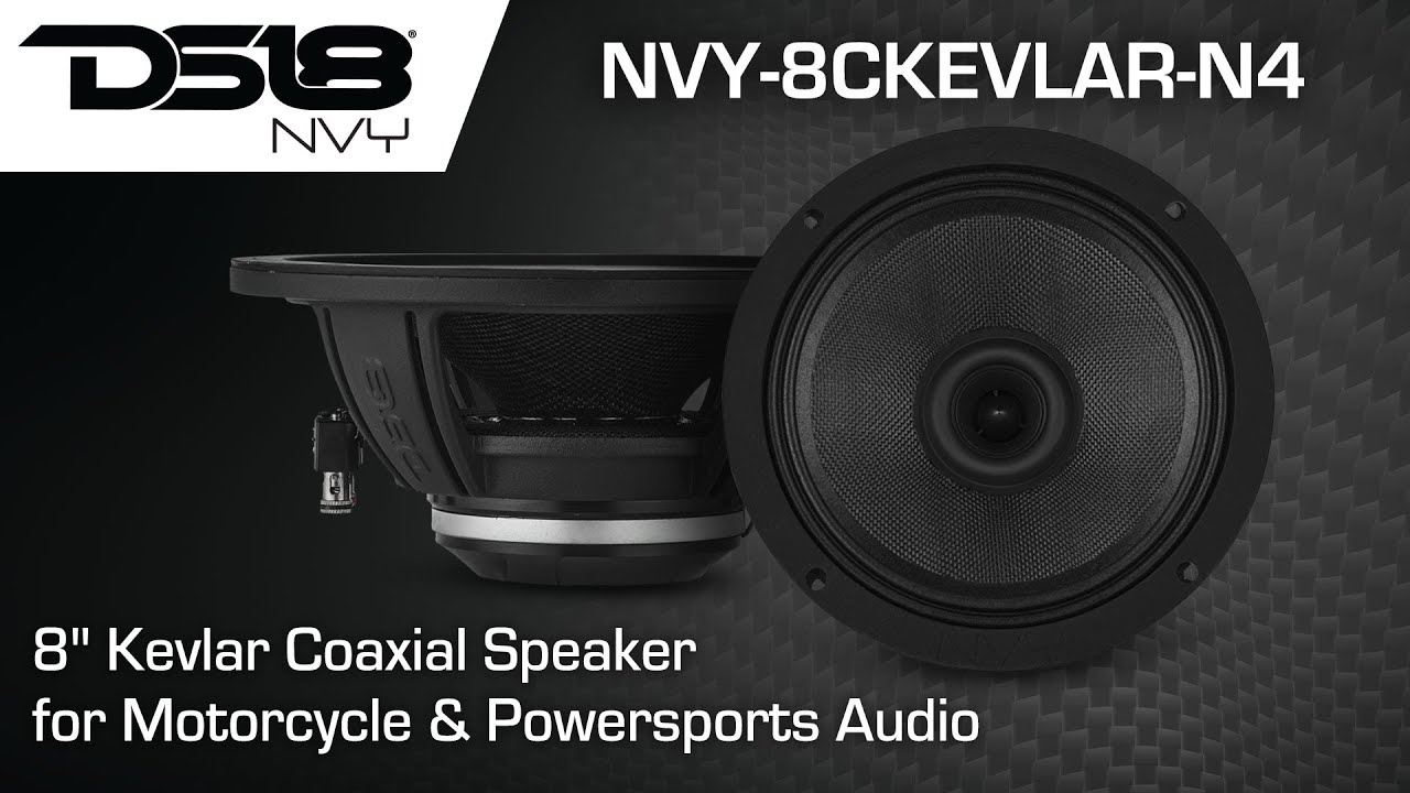 8” 2-Way Coaxial Loudspeaker with Kevlar Cone and Neodymium Magnet | 2