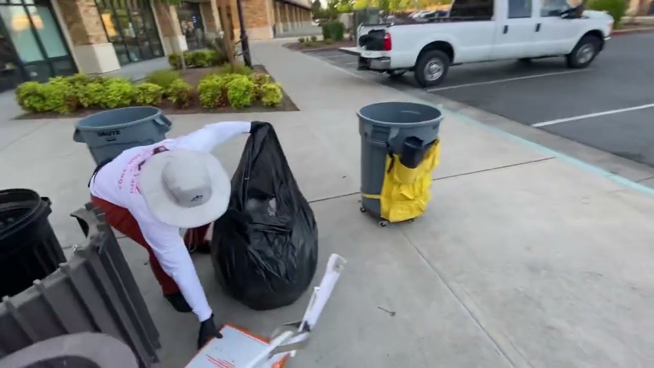 Parking Lot Clean-Up