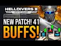 Helldivers 2 Update: 41 Buffs & 18 Nerfs 🎮