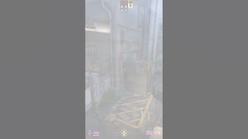 AMAZING Flash A Site For Easy Kill On Train In CS2 #cs2 #shorts