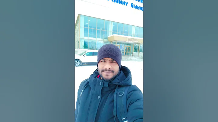 #snowfall Ulyanovsk Russia #snow #winter