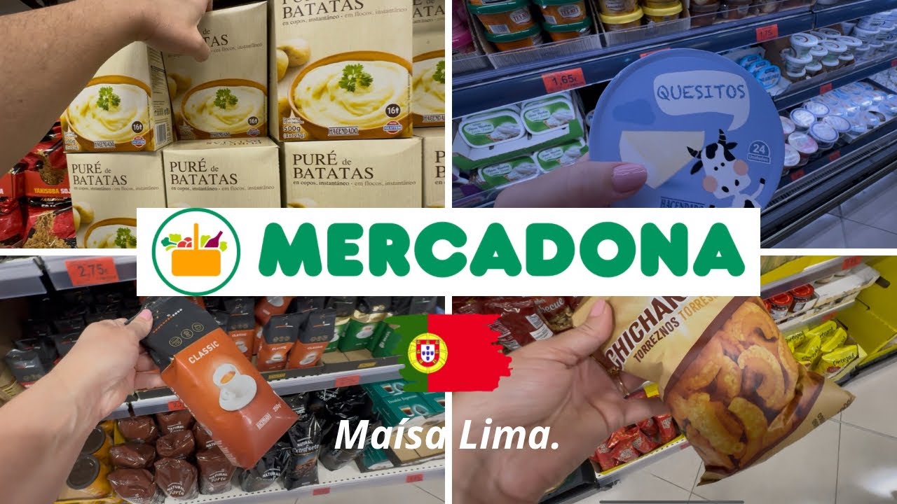 COMPRAS NO MERCADONA | AMO ESSE MERCADO EM PORTUGAL
