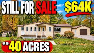 Why Is Nobody Buying These Wisconsin Farmhouses With Land Still on the Market in September 2026