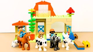 Know Our Common Farm Animals With Lego Duplo Caring For Animals At The Farm 10416