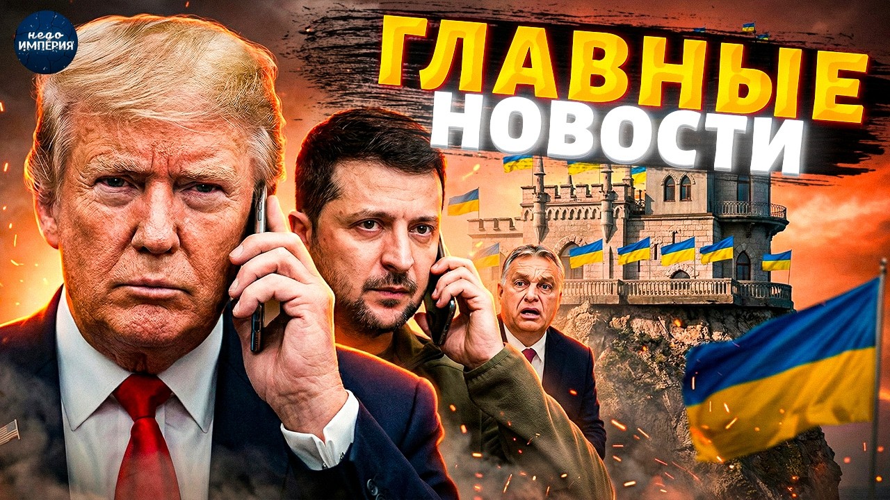 Внезапный РАЗГОВОР Зеленского с Трампом! ИСТЕРИКА Орбана. Освобождение Крыма и Приднестровья / 26.02