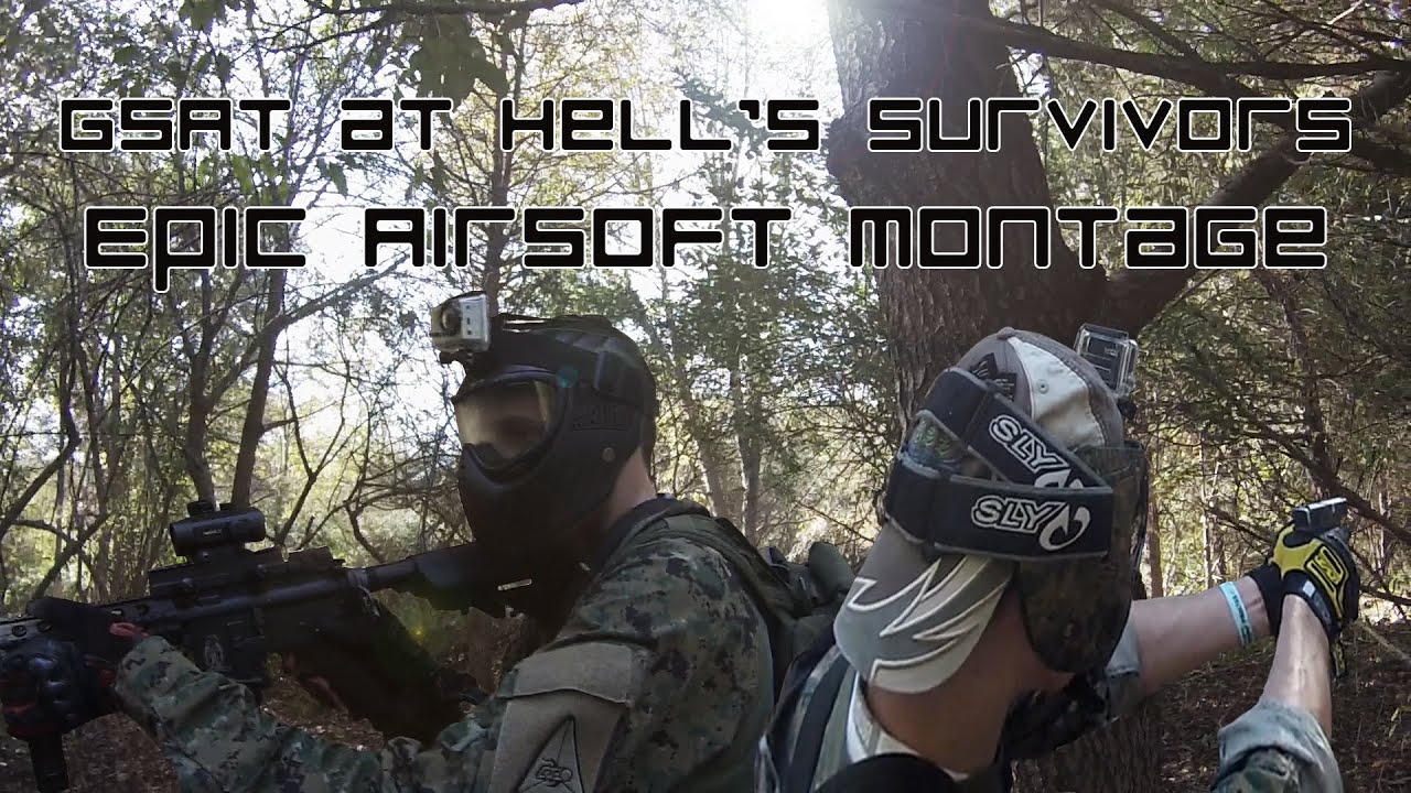 Epic Michigan Airsoft Montage at Hell's Survivors GSAT YouTube