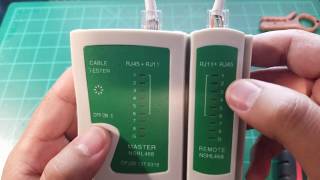 How to make a Straight through Cable (T-568B)
