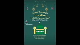 Isra Mi'raj Nabi Muhammad SAW, Ucapan selamat memperingati #isramiraj
