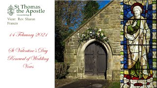 Valentine's Day renewal of Wedding Vows