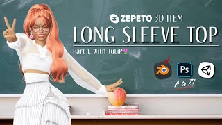 [ZEPETOR CLASS]_TuLiP🌷_Ch.2.1 Long Sleeve Top (Part 1/2) screenshot 2