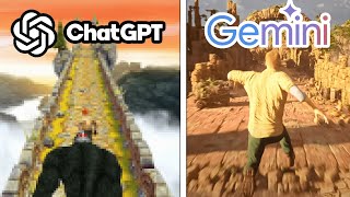 ChatGPT vs Gemini Make Temple Run screenshot 2