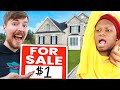 Selling Houses For $1 MRBEAST *REACTION* (it&#39;s the aight for me) 😲🔥🔮☎