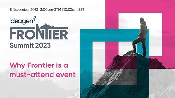 Why Frontier is a must-attend event