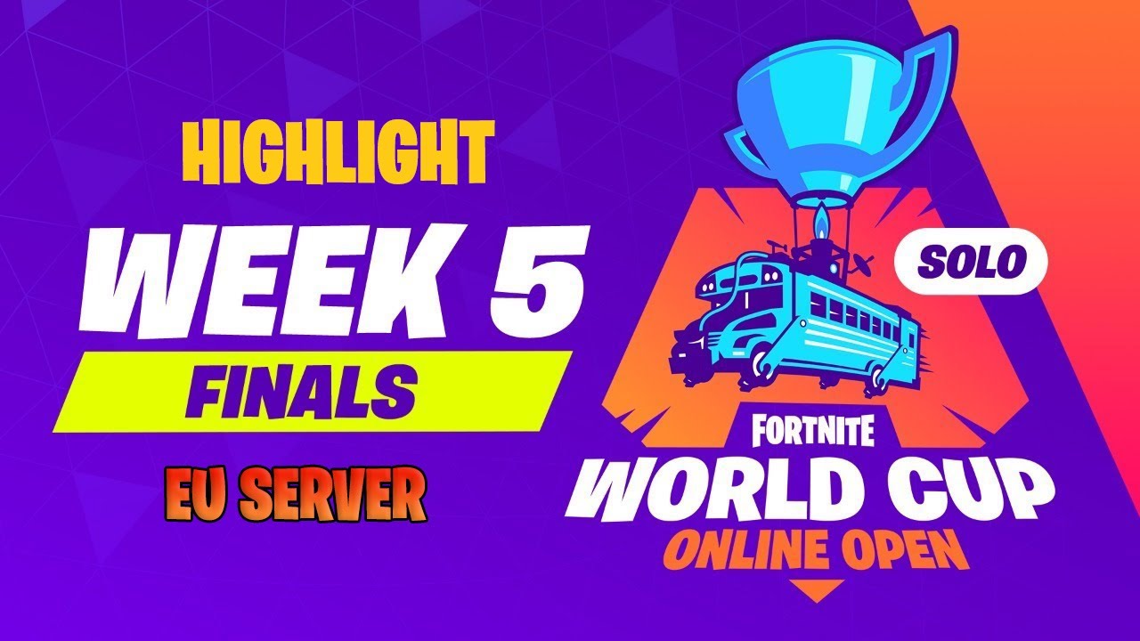 Highlight Winner Fortnite Worldcup Qualifiers - Week 5 Finals - EU